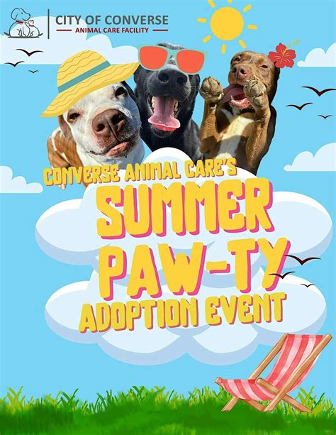 Converse Animal Cares Summer Paw-ty Adoption event, 8755 Farm to Market ...