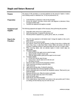 2012 Form QI Equip Staple and Suture Removal Fill Online, Printable ...