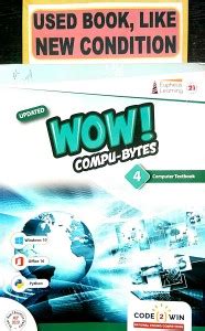 WOW COMPU-BYTES Class-4 (Old Book): Buy WOW COMPU-BYTES Class-4 (Old ...