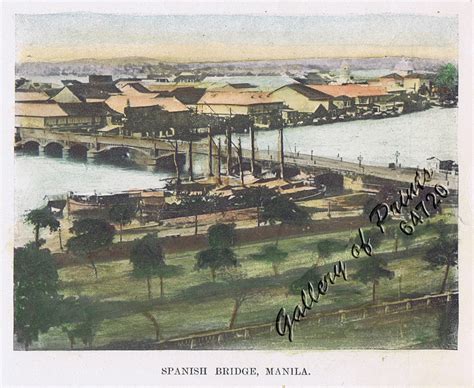 Spanish Bridge, Manila. – Gallery of Prints