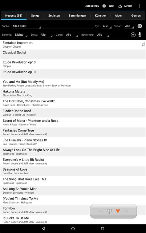 MobileSheets Pro Tutorial 的图像结果