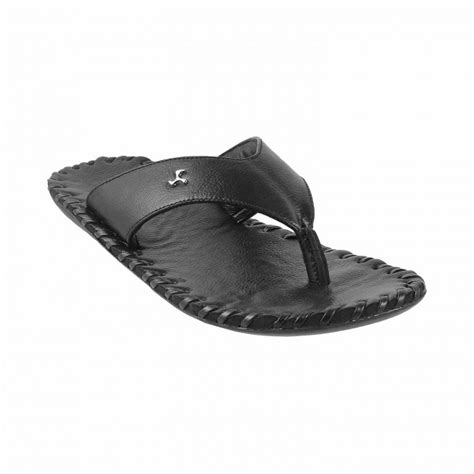 Buy Mochi Men Black Casual Slippers Online | SKU: 16-8498-11-40 – Mochi ...