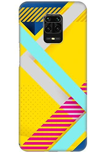 Abstract Blocks Printed Back Cover Phone Case for Redmi Note 9 Pro Back ...