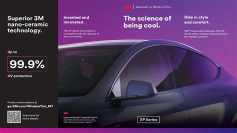 Authorized 3M XP Series Tinted Window Film In Malaysia