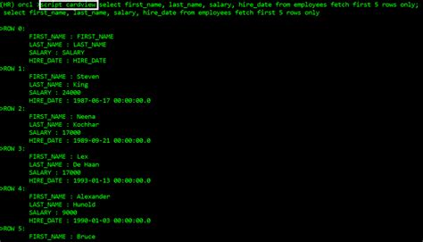 Formatting a Query 的图像结果