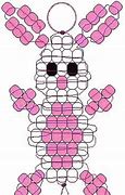 Image result for Pony Bead Rabbit Pattern