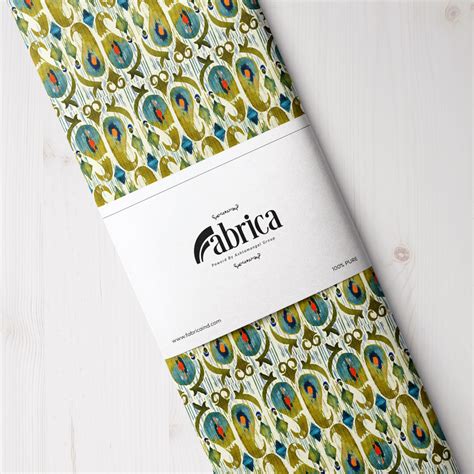 Noble Paisley Digital Printed Fabric – fabricaind