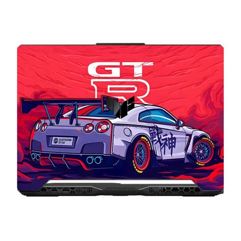 Nissan GTR Racing Edition Asus TUF F15 FX506 and A15 FA506 Laptop Skin