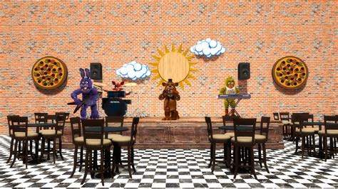 Freddy Fazbears Pizzeria Layout Freddy Fazbear's Pizza (2024) Outside