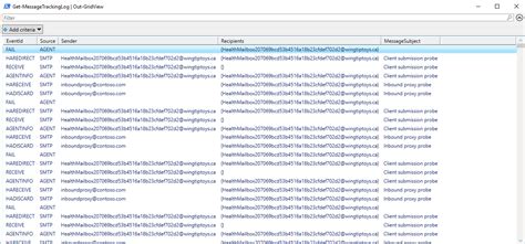 Image result for Message Tracking Log