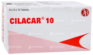 Cilacar 10 Tablet: Uses, Side Effects, Price & Substitutes