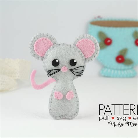 Image result for Felt Mouse Pattern