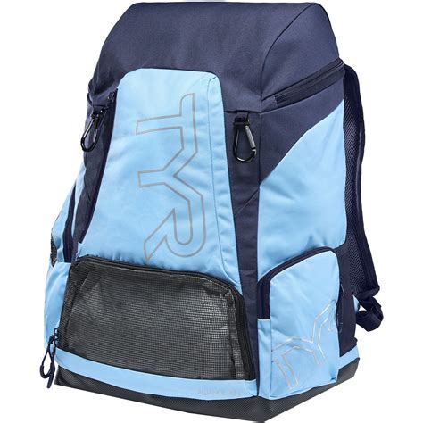 TYR Alliance 45L Rucksack - light blue/navy | BIKE24
