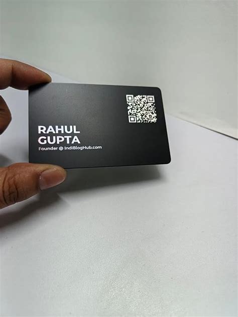 tapvCard Customized NFC Smart Business Card - Tap to Share Digital ...