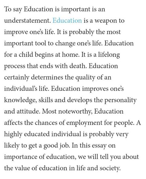 Write an essay on Importance of Higher Education in Nepal - Brainly.in