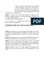 Image result for Prize Distribution Anchoring Script