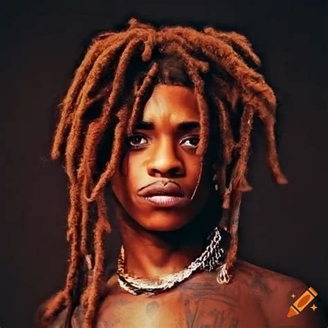 Rappers with dreads on Craiyon