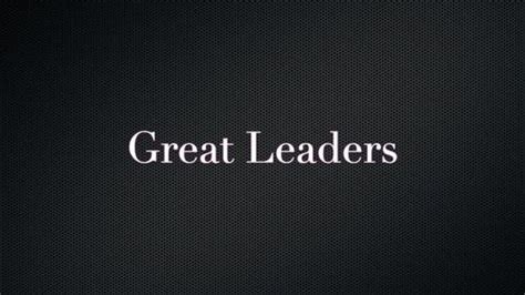 Leadership Role Model Examples 的图像结果