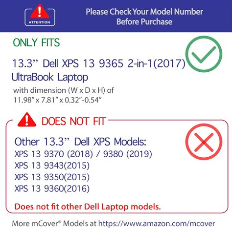 iPearl mCover Hard Shell Case for Dell XPS 13 9365 India | Ubuy