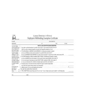 Alabama Tax Forms 2019 Printable - Fill Online, Printable, Fillable ...