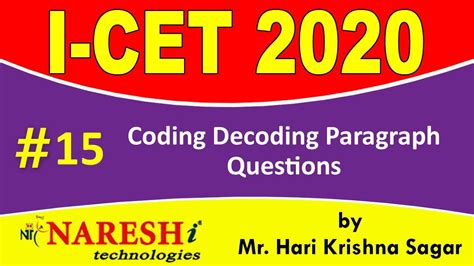 coding and decoding classes for icet exam 的图像结果