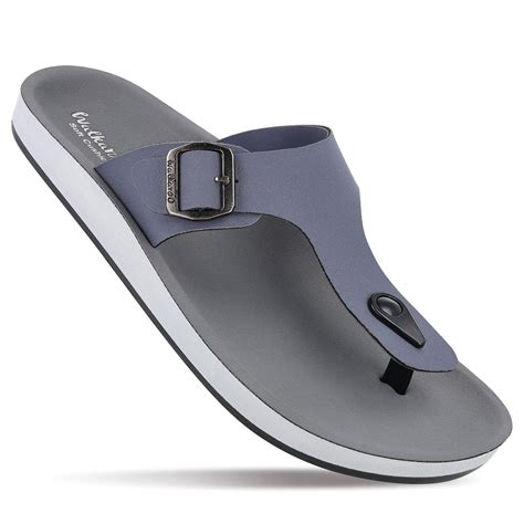 Men's Daily Wear Sandals - WE1332 Blue Grey – Walkaroo Footwear