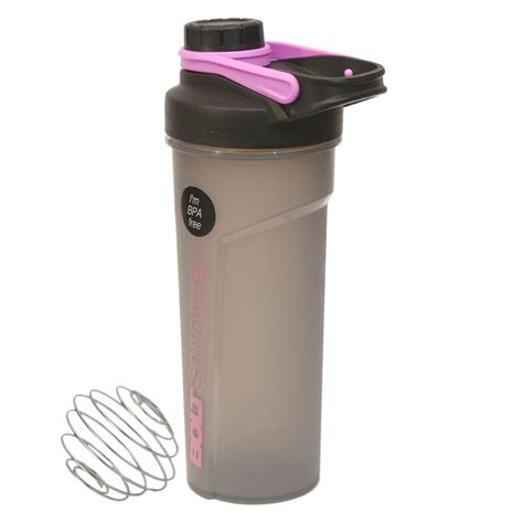 Jaypee Plus Bolt Shaker, with Wire Blending Ball, Plastic, 700ml, Grey