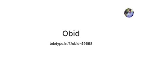 Obid — Teletype