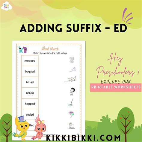 Adding Suffix-ed - Free Phonics Printable Worksheets - Worksheets Library