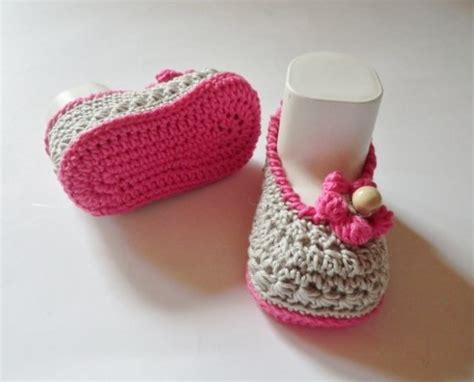 Baby-Ballerinas Häkelanleitung