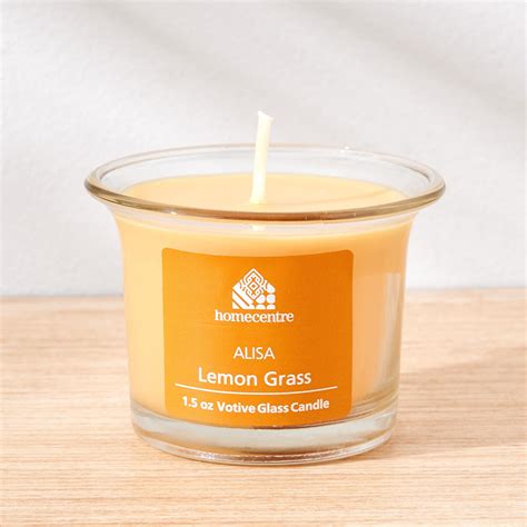 Buy Alisa Set of 2 Lemongrass and Cranberry Scented Jar Candles from ...