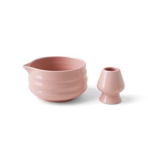 Glazed Chawan Matcha Bowl & Whisk Holder – Heapwell Superfoods