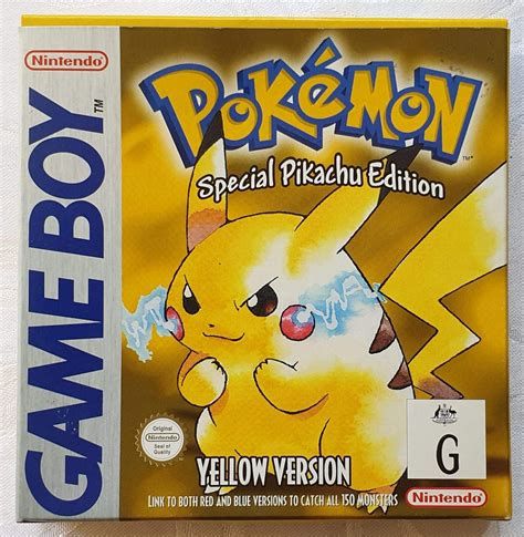 Pokémon Special Pikachu Edition Gameboy POKEMON AMARILLO GAME BOY COLOR ...