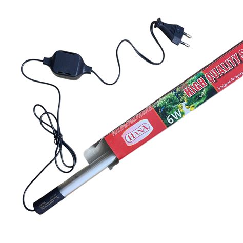 Hana 6W - Aquarium Submersible Lamp - 300mm - Pink Color Lamp (Old Mod ...