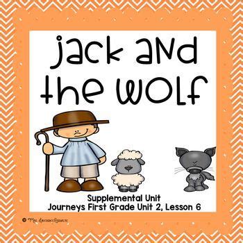 Jack and The Wolf- First Grade Supplemental Unit (With images) | First ...