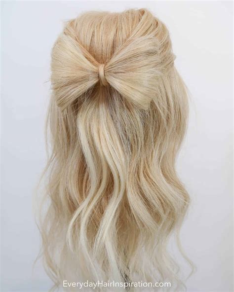 How To Do a Bow Hairstyle For Beginners - Everyday Hair inspiration