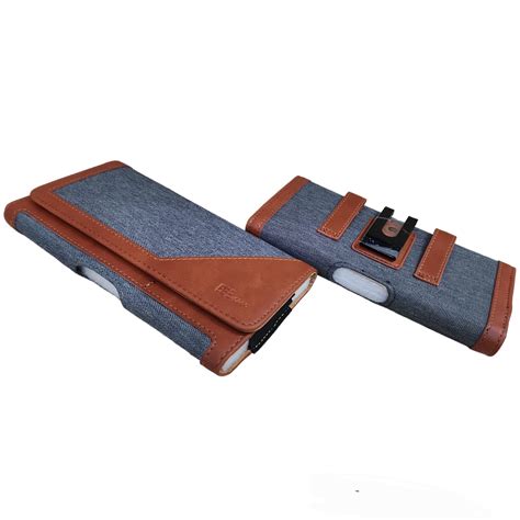 Dual-Tone Faux Leather Pouch Holster Case (Mobile phone) – The Case Store