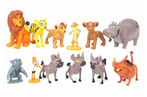 Buy Aistar Lion King The Movie Simba Nala Pumbaa Timon Figures Cake ...