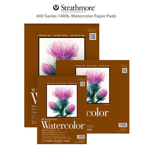 Strathmore 400 Series Watercolor Paper Pads | Jerry's Artarama