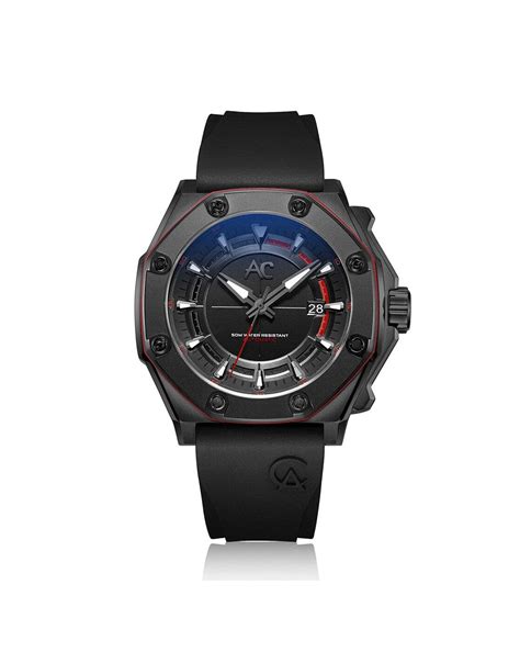 ALEXANDRE CHRISTIE 9601MAREPBARE Analogue Watch With Tang Closure