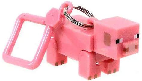 Image result for Minecraft Pig Keychain