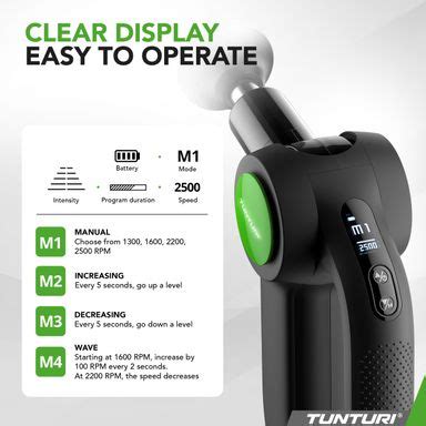 Tunturi MG70 Massage Gun Pro Aanbieding - iBOOD