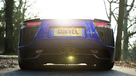 Clarkson in the Lexus LFA