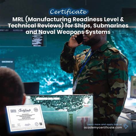 MRL (Manufacturing Readiness Level & Technical Reviews) for Ships, Sub ...