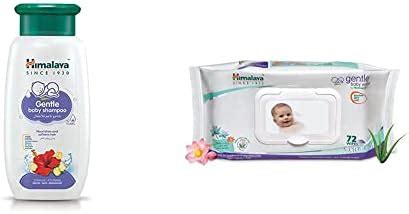 Buy Himalaya Gentle Baby Shampoo (200ml) & Himalaya Gentle Baby Wipes ...