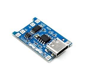 Micro USB TP4056 5V 1A Lithium Battery Charger Module with Type-B Port ...
