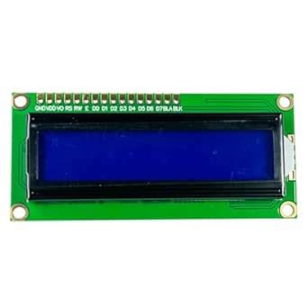 RMC Traders Alphanumeric 16x2 LCD Display Module [Blue] : Amazon.in ...