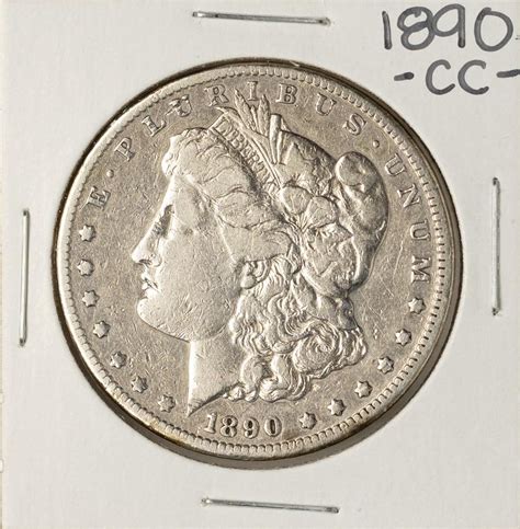 1890-CC $1 Morgan Silver Dollar Coin