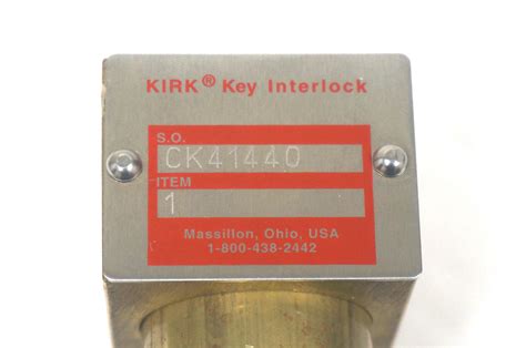 NEW KIRK CK41440 KEY INTERLOCK MECHANISM - SB Industrial Supply, Inc.