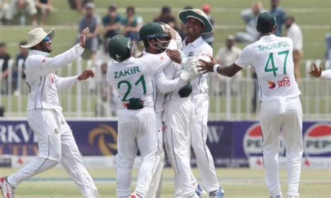 Bangladesh registers historic 10-wicket win after Pakistan collapse to ...